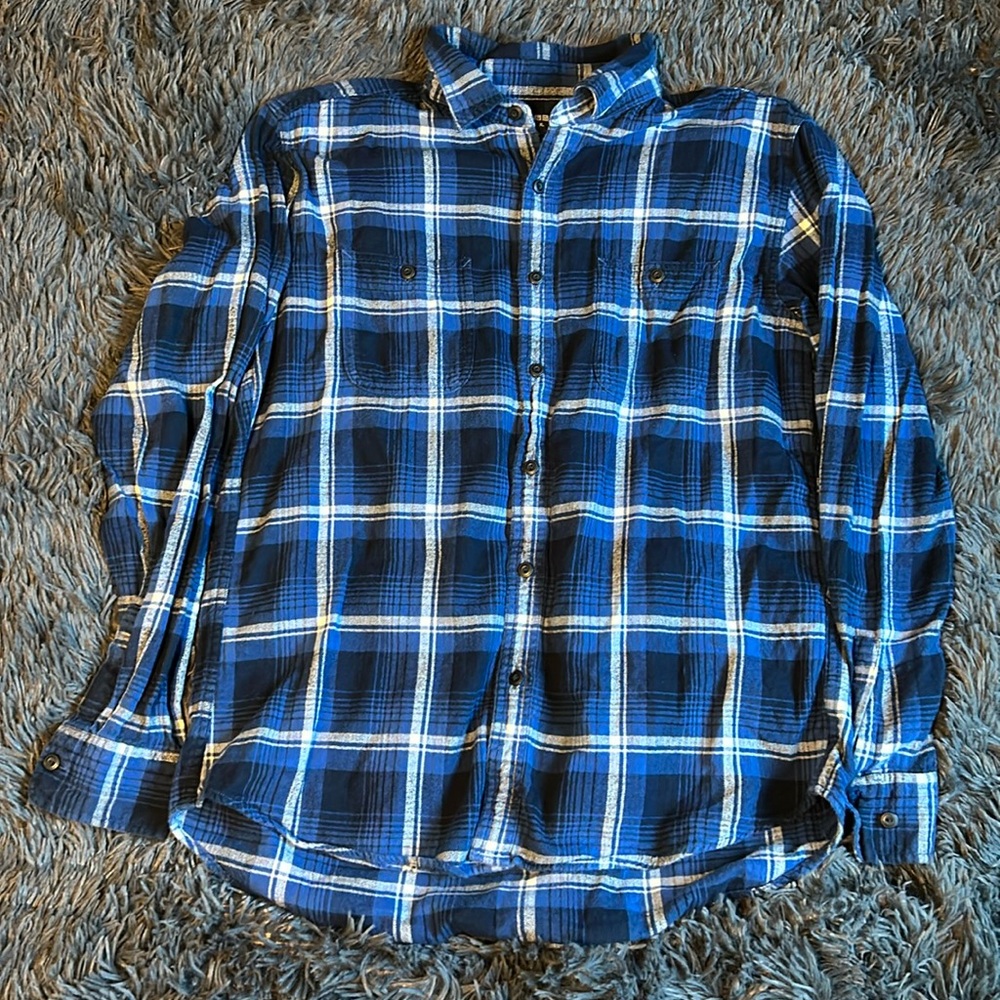 Uniqlo plaid flannel